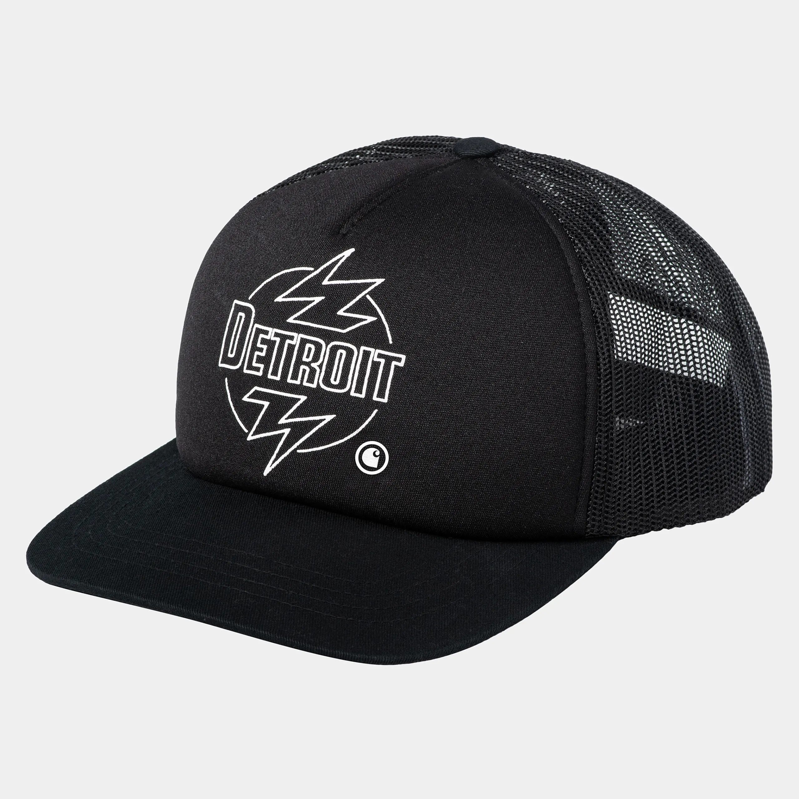 Accessoires|Accessoires>Carhartt WIP Ablaze Trucker Cap Black / White