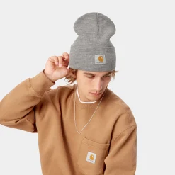 Accessoires|Accessoires>Carhartt WIP Acrylic Watch Hat Grey Heather