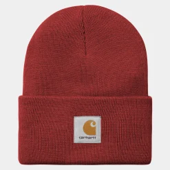 Accessoires|Accessoires>Carhartt WIP Acrylic Watch Hat Scarlet