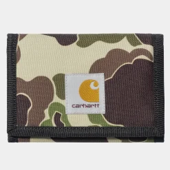 Accessoires|Accessoires>Carhartt WIP Alec Wallet Camo Duck, Green