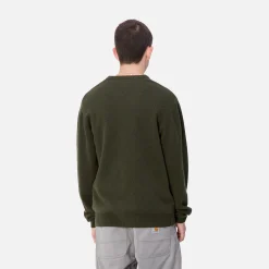 Strick>Carhartt WIP Alten Sweater Office Green