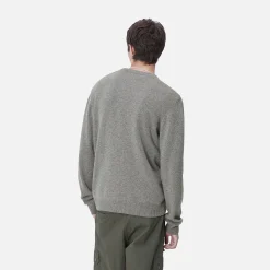 Strick>Carhartt WIP Alten Sweater Grey Heather