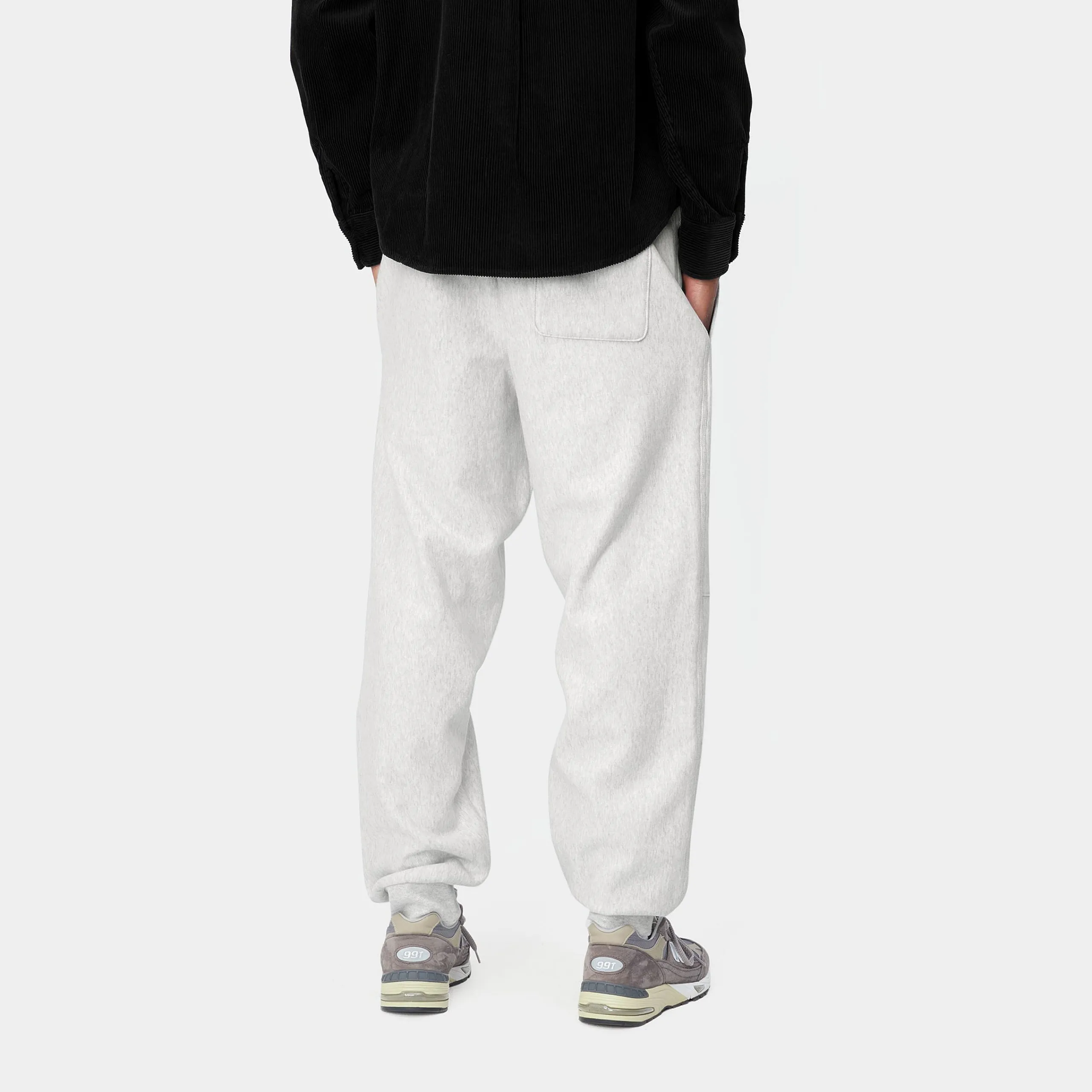 Sweats|Hosen>Carhartt WIP American Script Jogging Pant Ash Heather