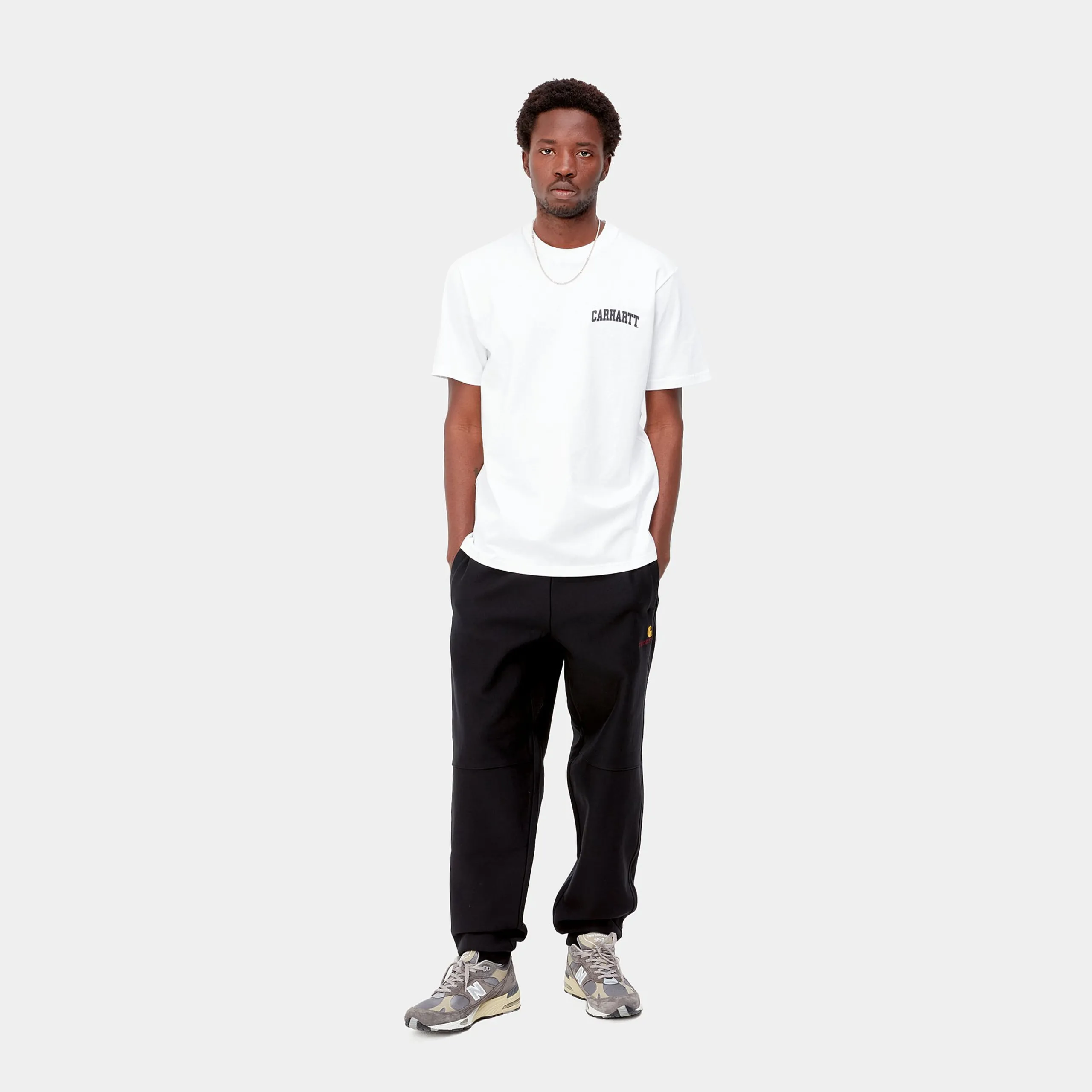 Sweats|Hosen>Carhartt WIP American Script Jogging Pant Black