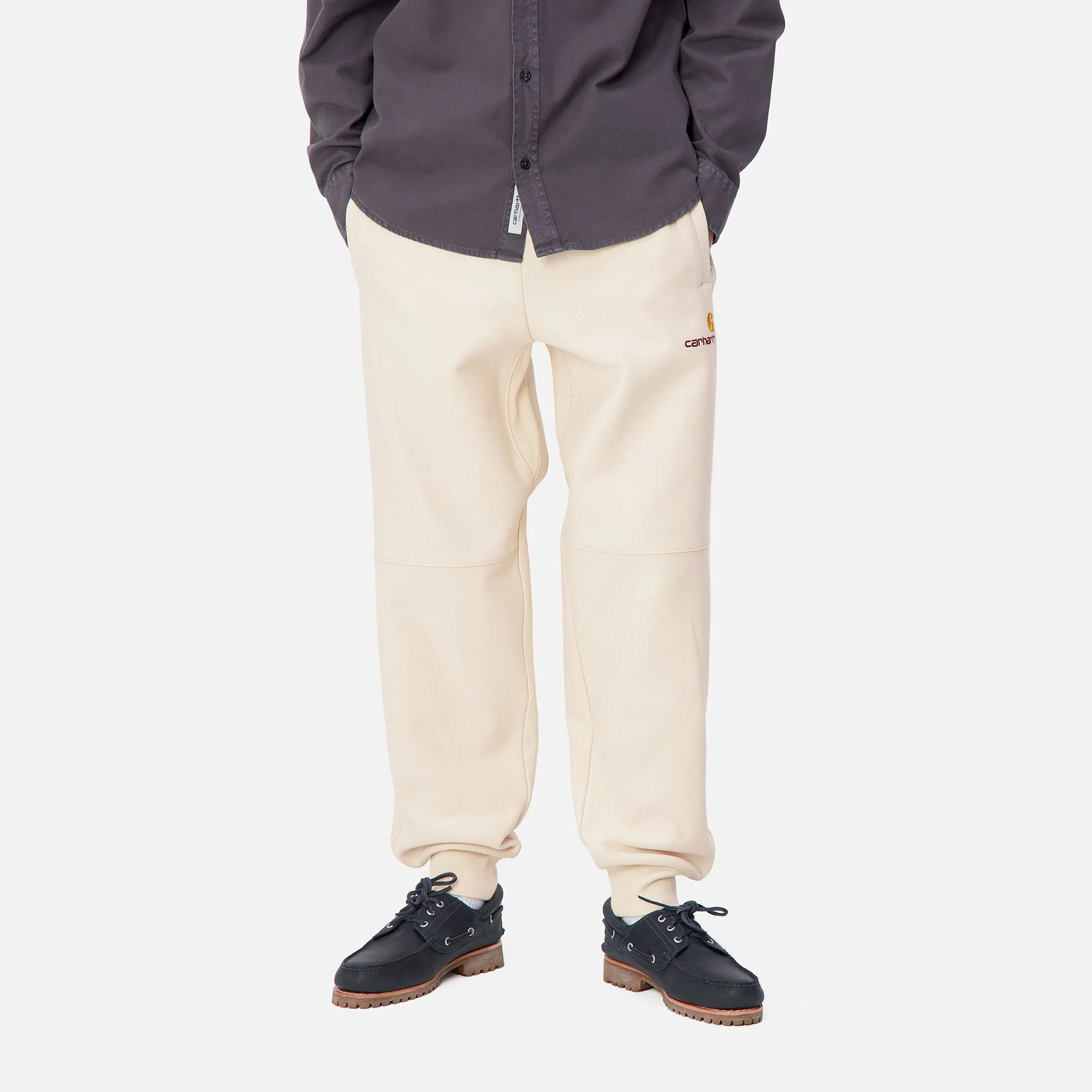 Sweats|Hosen>Carhartt WIP American Script Jogging Pant Moonbeam