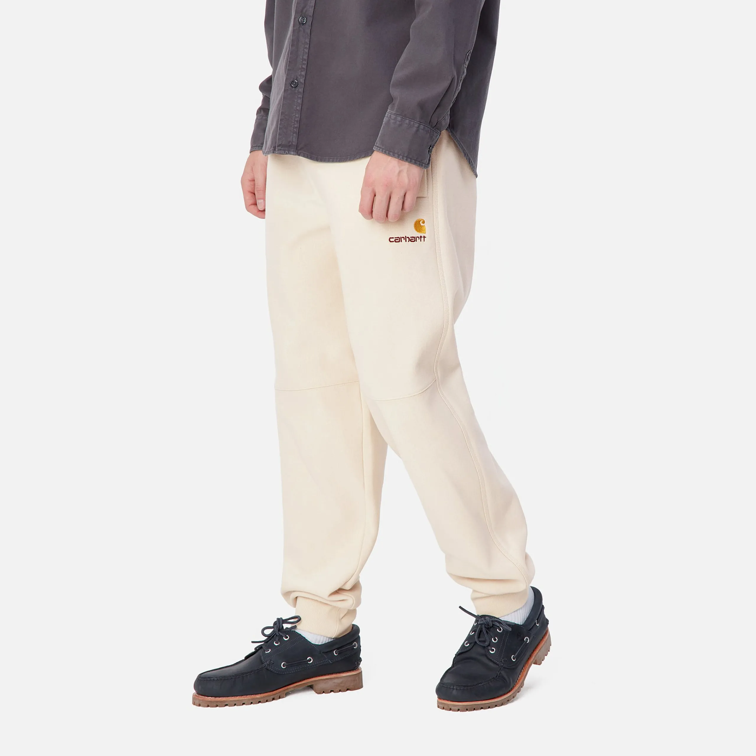 Sweats|Hosen>Carhartt WIP American Script Jogging Pant Moonbeam