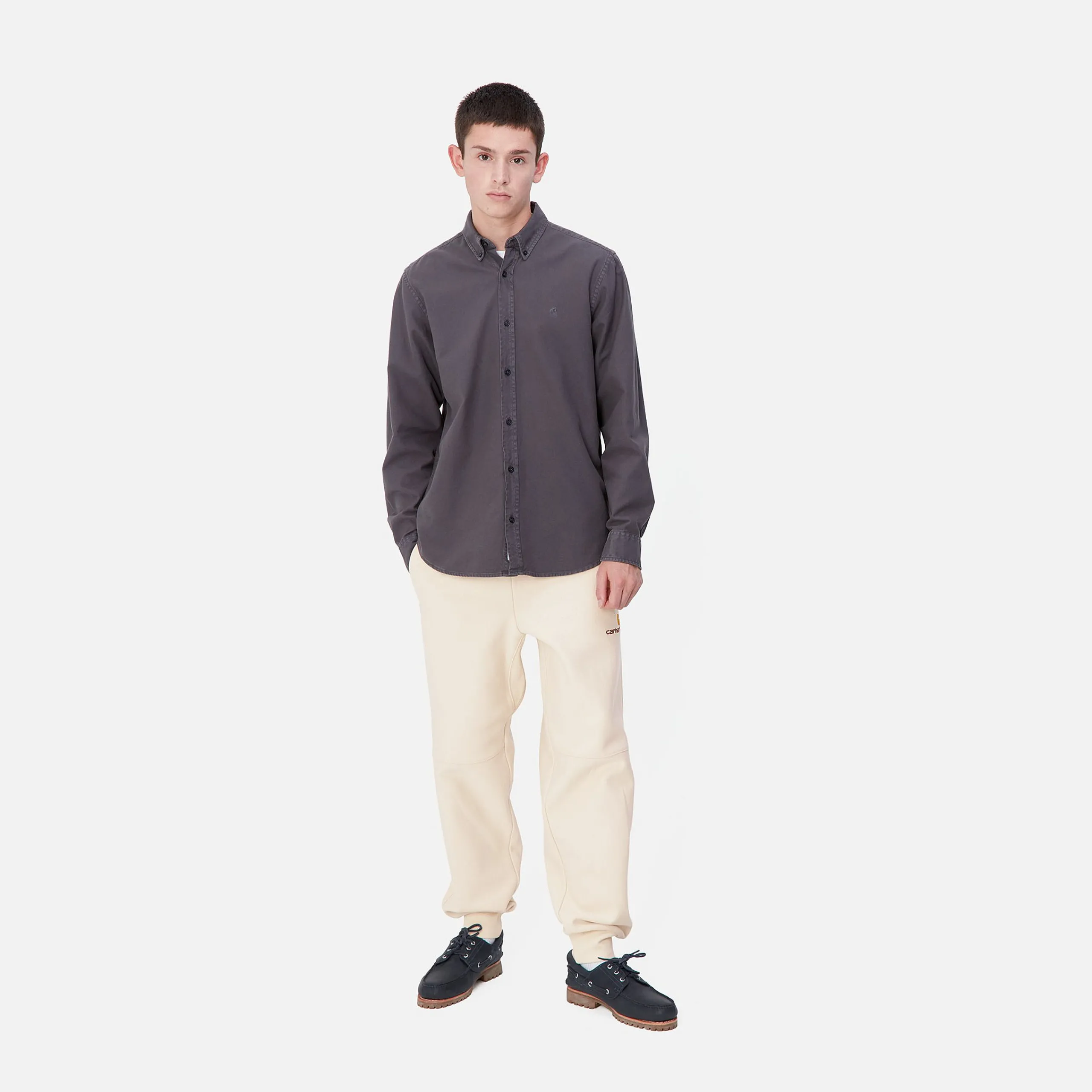 Sweats|Hosen>Carhartt WIP American Script Jogging Pant Moonbeam
