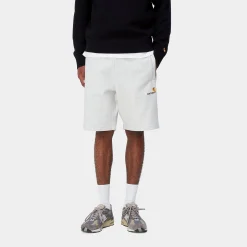 Sweats|Shorts & Badehosen>Carhartt WIP American Script Sweat Short Ash Heather