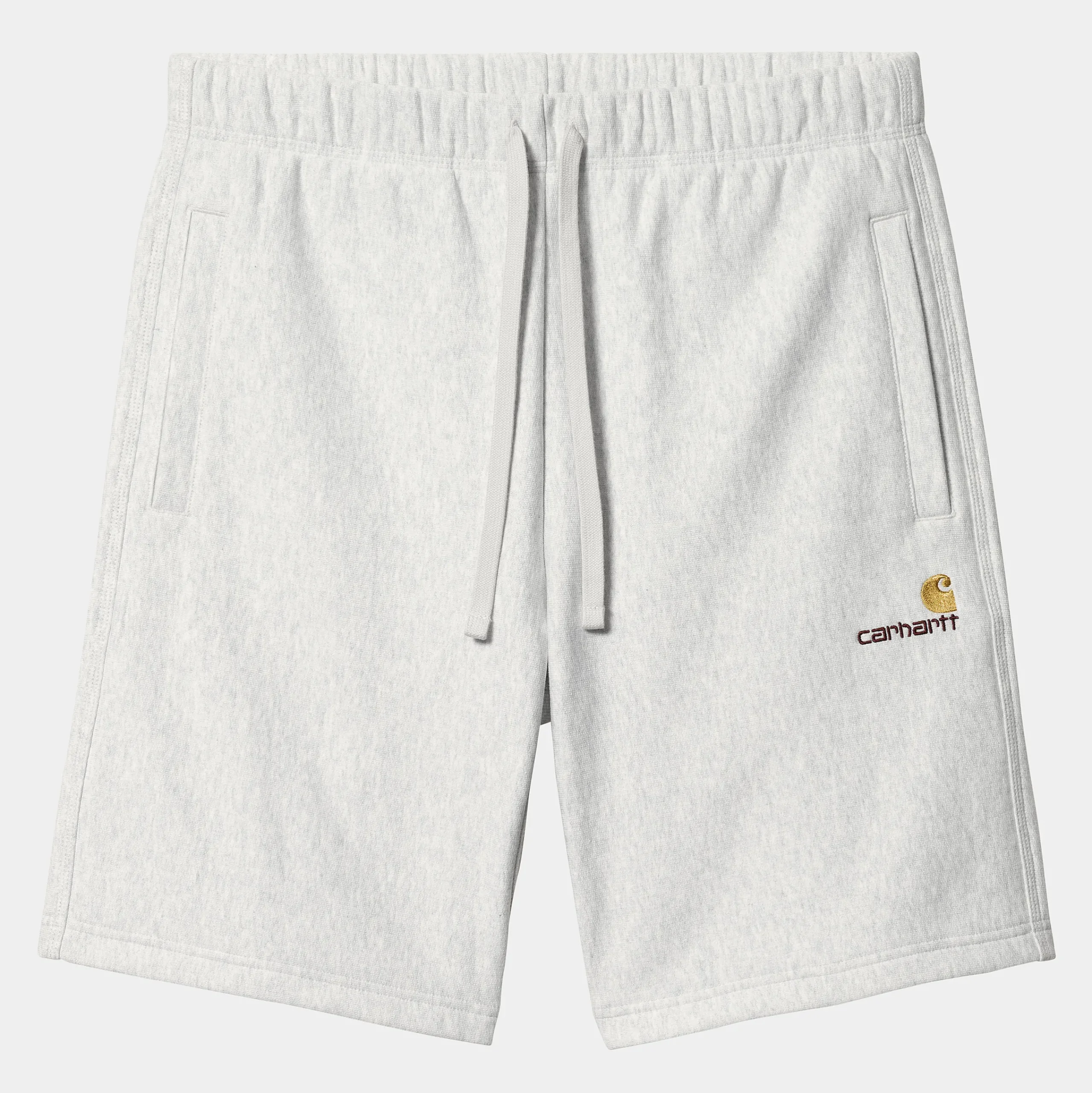 Sweats|Shorts & Badehosen>Carhartt WIP American Script Sweat Short Ash Heather