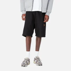 Sweats|Shorts & Badehosen>Carhartt WIP American Script Sweat Short Black