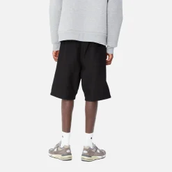 Sweats|Shorts & Badehosen>Carhartt WIP American Script Sweat Short Black