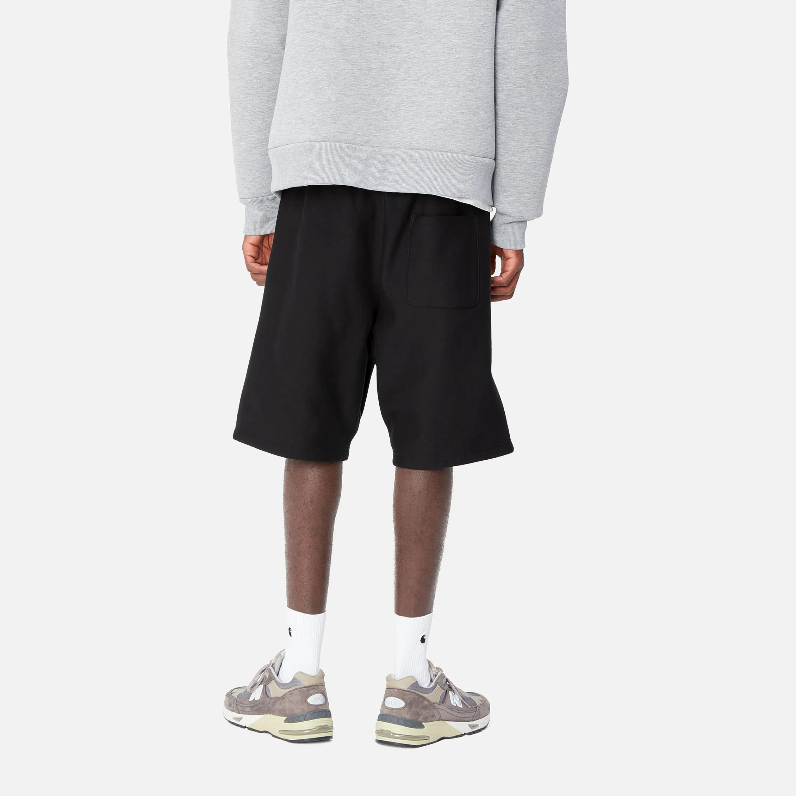 Sweats|Shorts & Badehosen>Carhartt WIP American Script Sweat Short Black