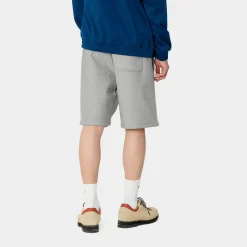 Sweats|Shorts & Badehosen>Carhartt WIP American Script Sweat Short Grey Heather