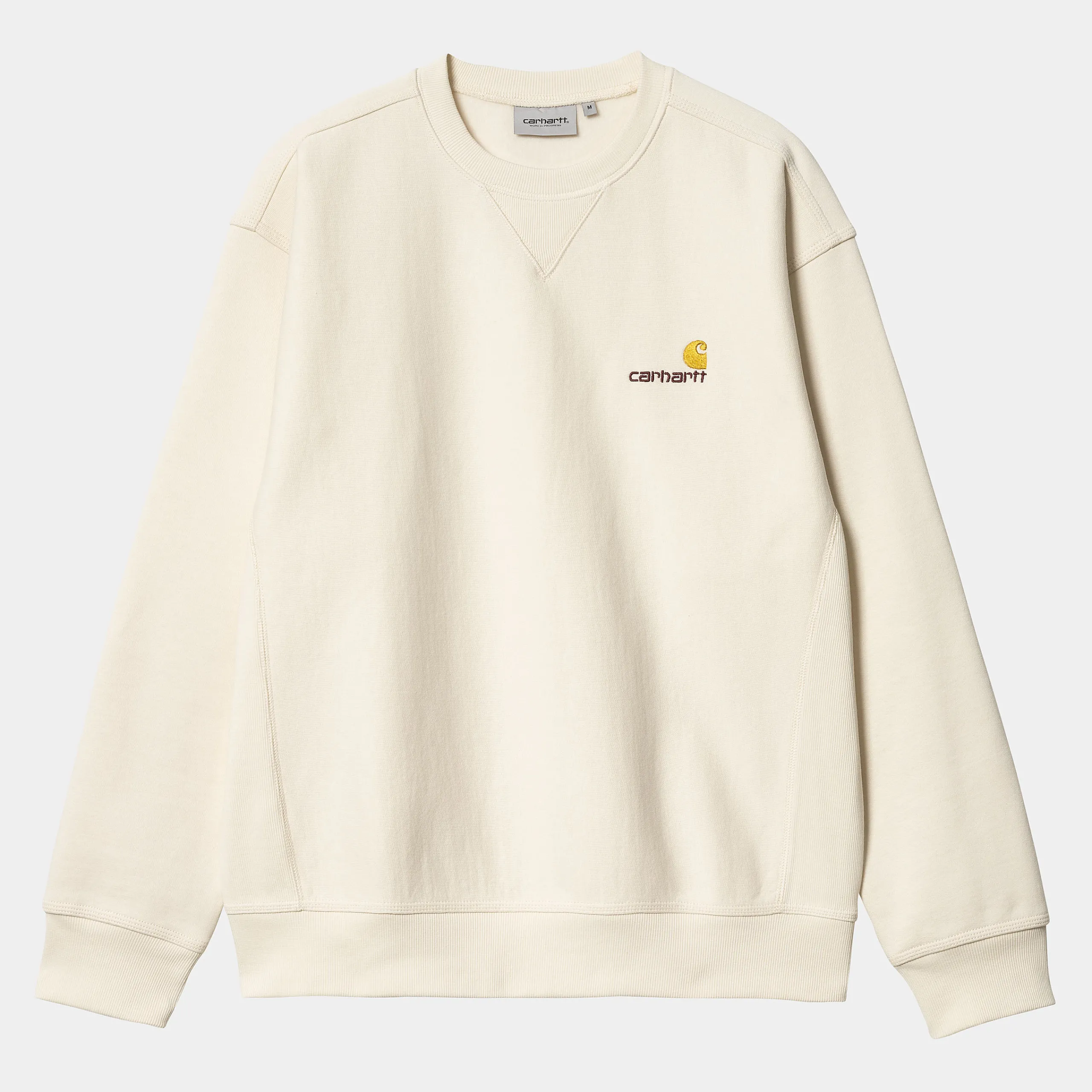 Sweats>Carhartt WIP American Script Sweatshirt Natural