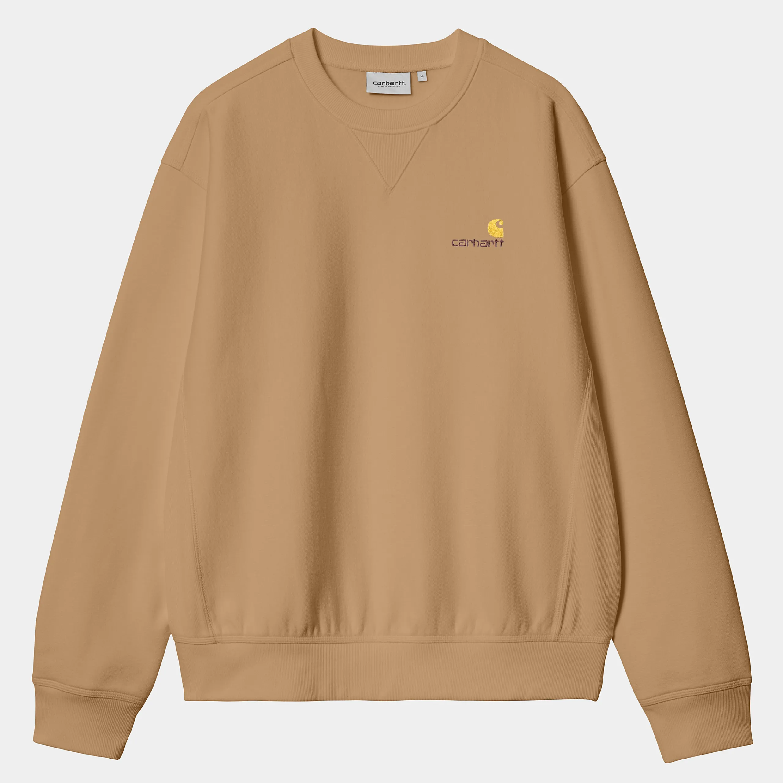 Sweats>Carhartt WIP American Script Sweatshirt Peanut