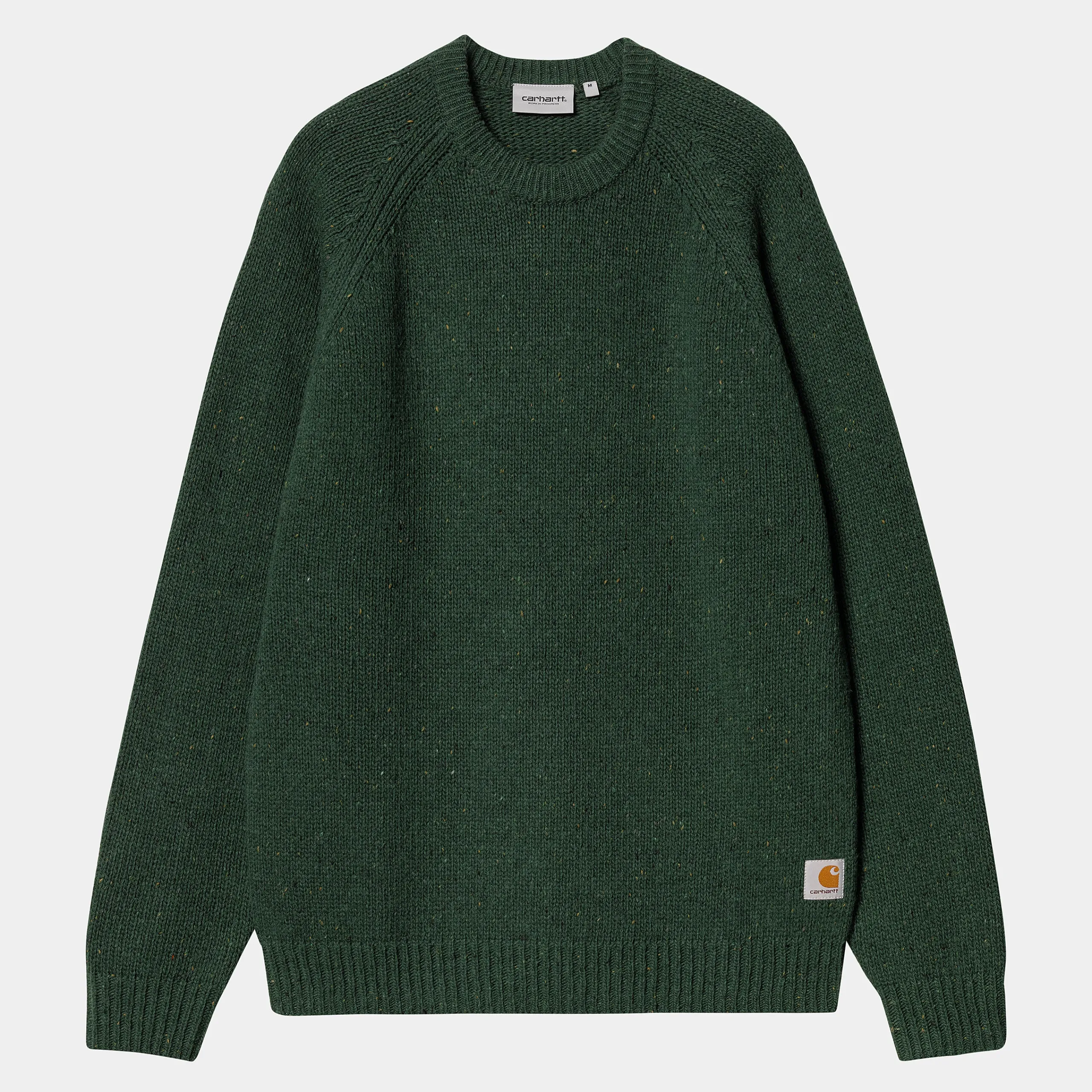 Strick>Carhartt WIP Anglistic Sweater Speckled Sycamore Tree