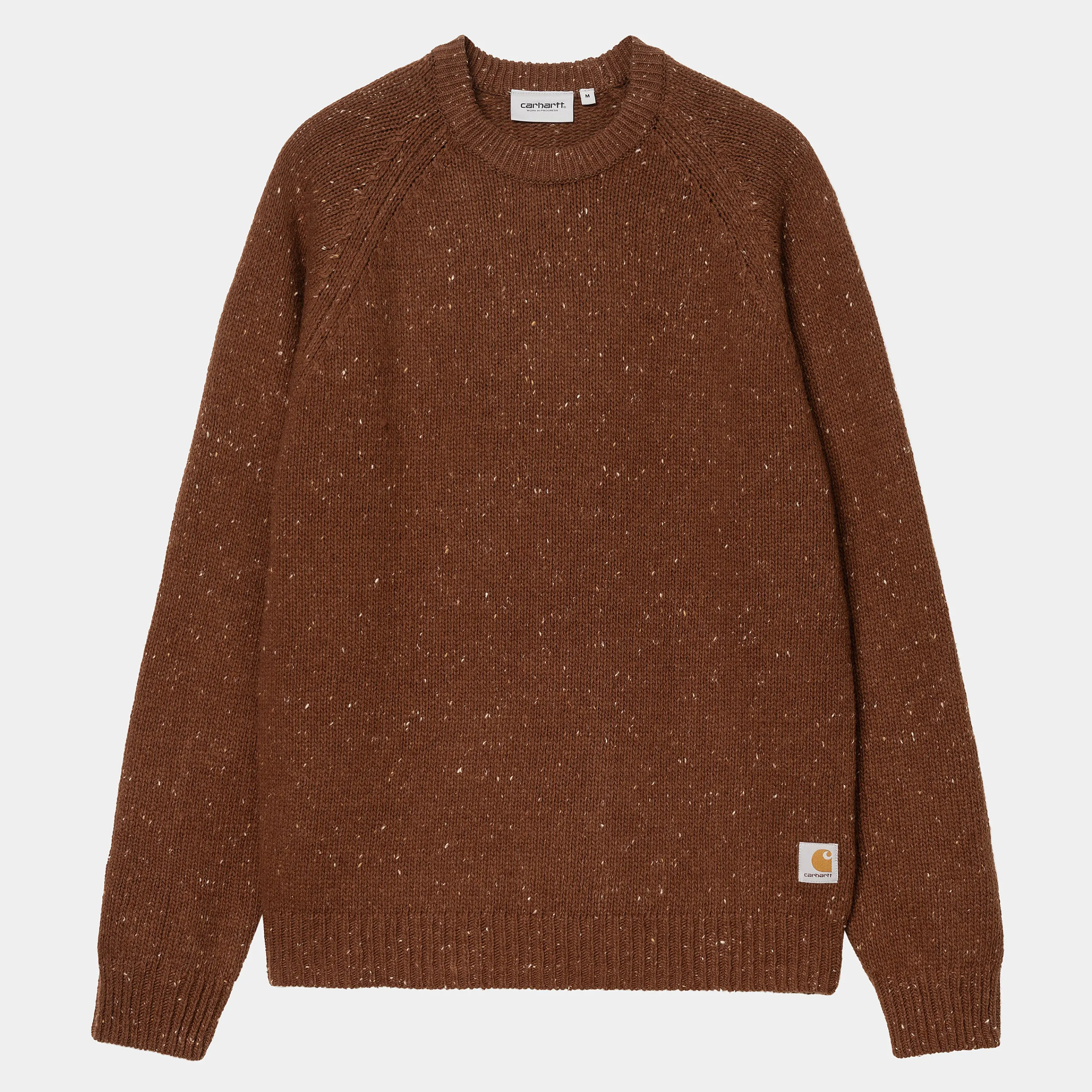 Strick>Carhartt WIP Anglistic Sweater Speckled Offroad