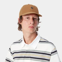 Accessoires|Accessoires>Carhartt WIP Artificial Suede Cap Hamilton Brown