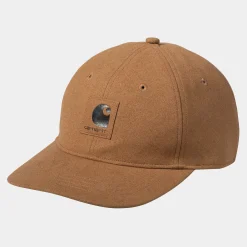 Accessoires|Accessoires>Carhartt WIP Artificial Suede Cap Hamilton Brown