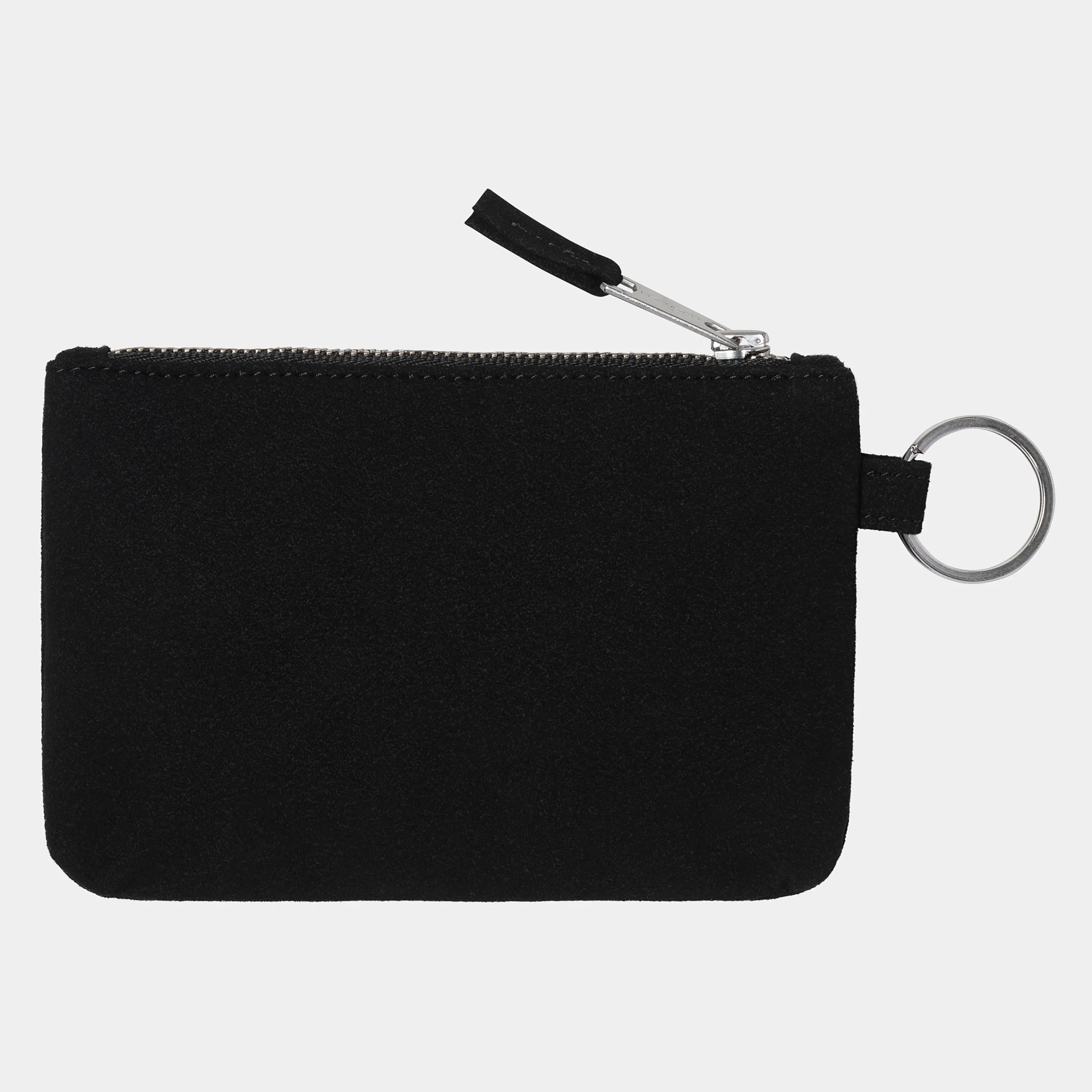 Accessoires|Accessoires>Carhartt WIP Artificial Suede Zip Wallet Black