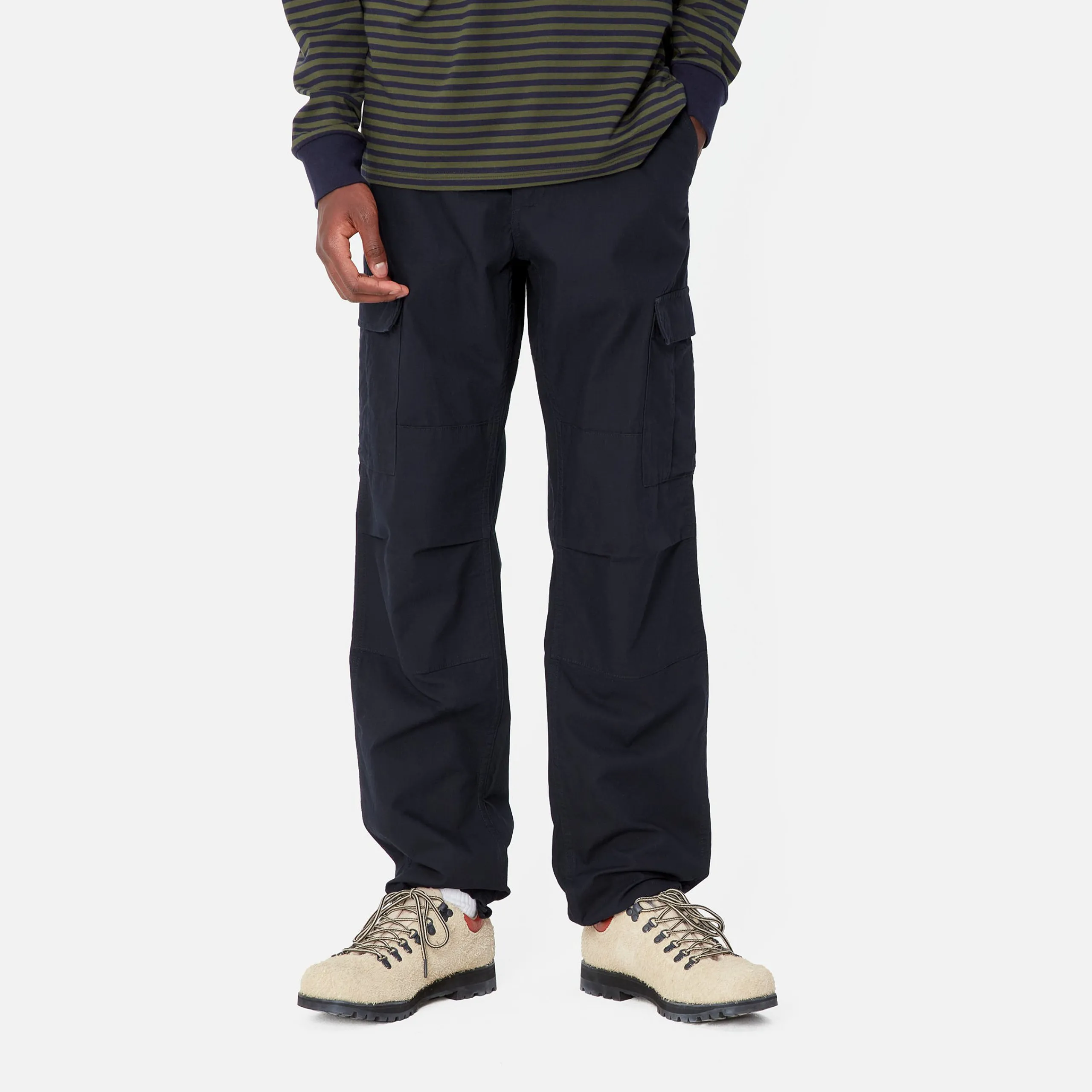 Hosen>Carhartt WIP Aviation Pant Dark Navy
