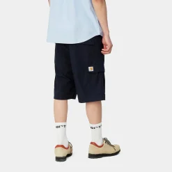 Shorts & Badehosen>Carhartt WIP Aviation Short Dark Navy