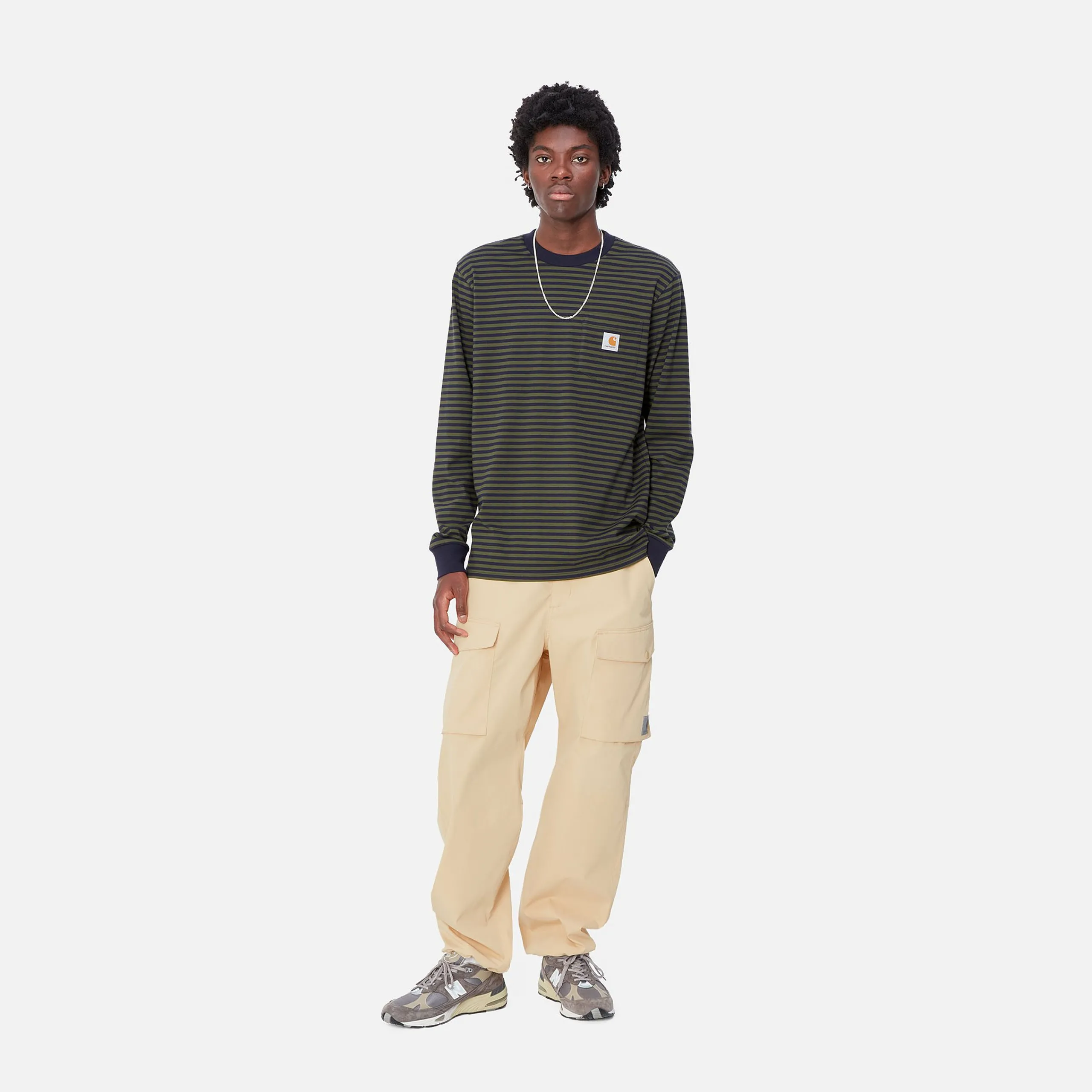 Hosen>Carhartt WIP Balto Pant Cornsilk