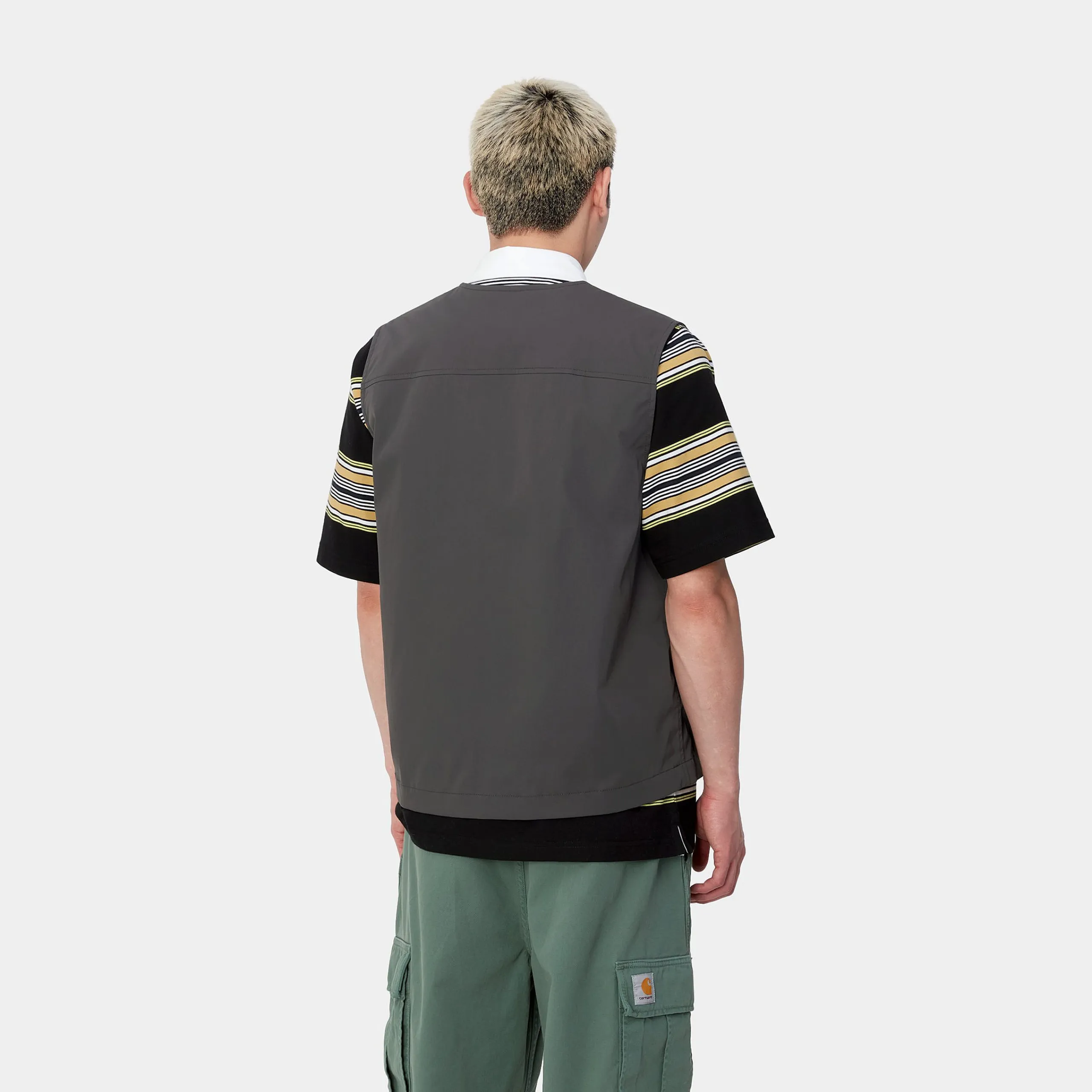 Jacken & Mäntel>Carhartt WIP Balto Vest Graphite