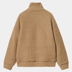 Strick>Carhartt WIP Banley Sweater Jacket Peanut
