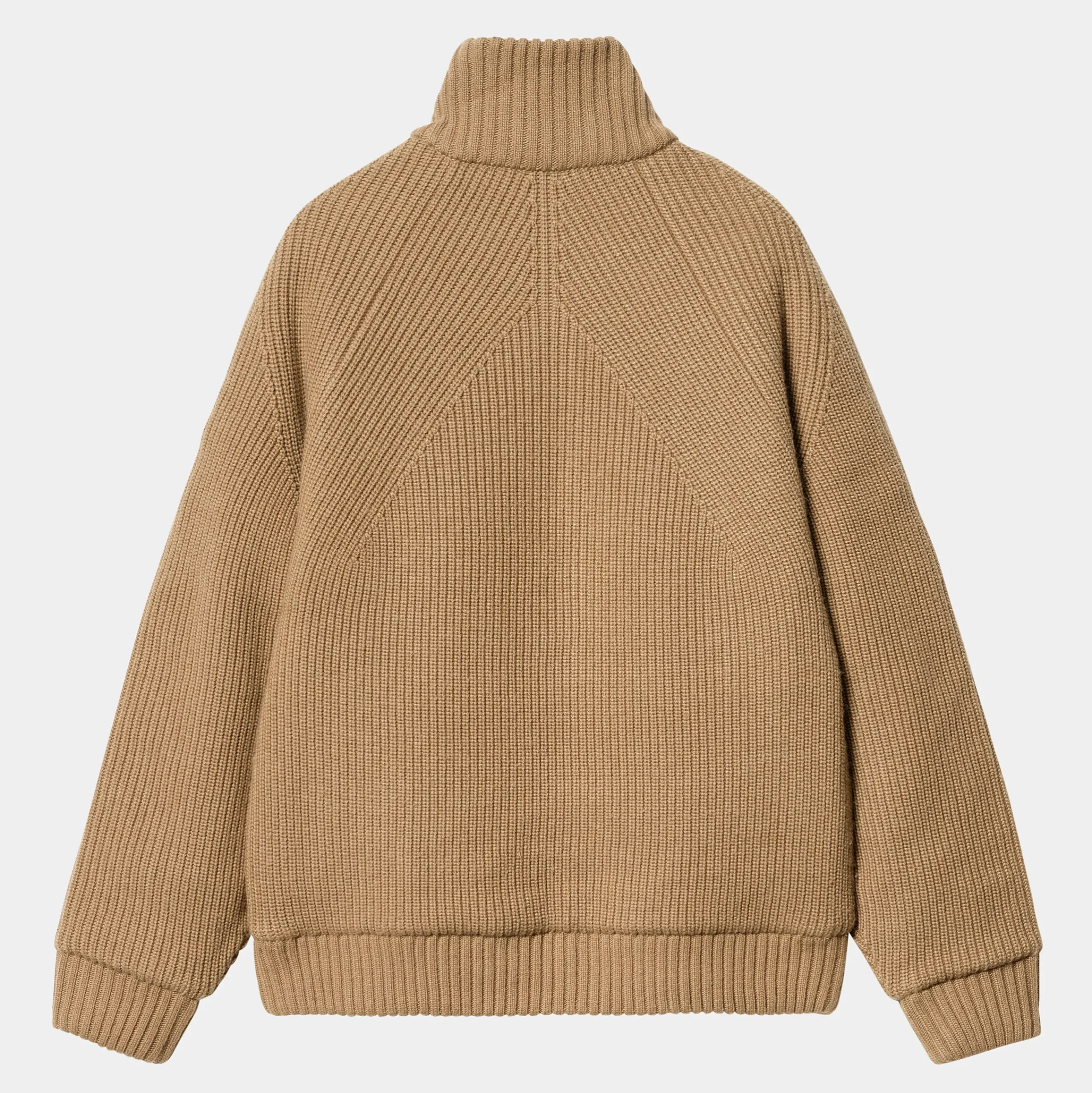 Strick>Carhartt WIP Banley Sweater Jacket Peanut