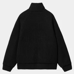 Strick>Carhartt WIP Banley Sweater Jacket Black