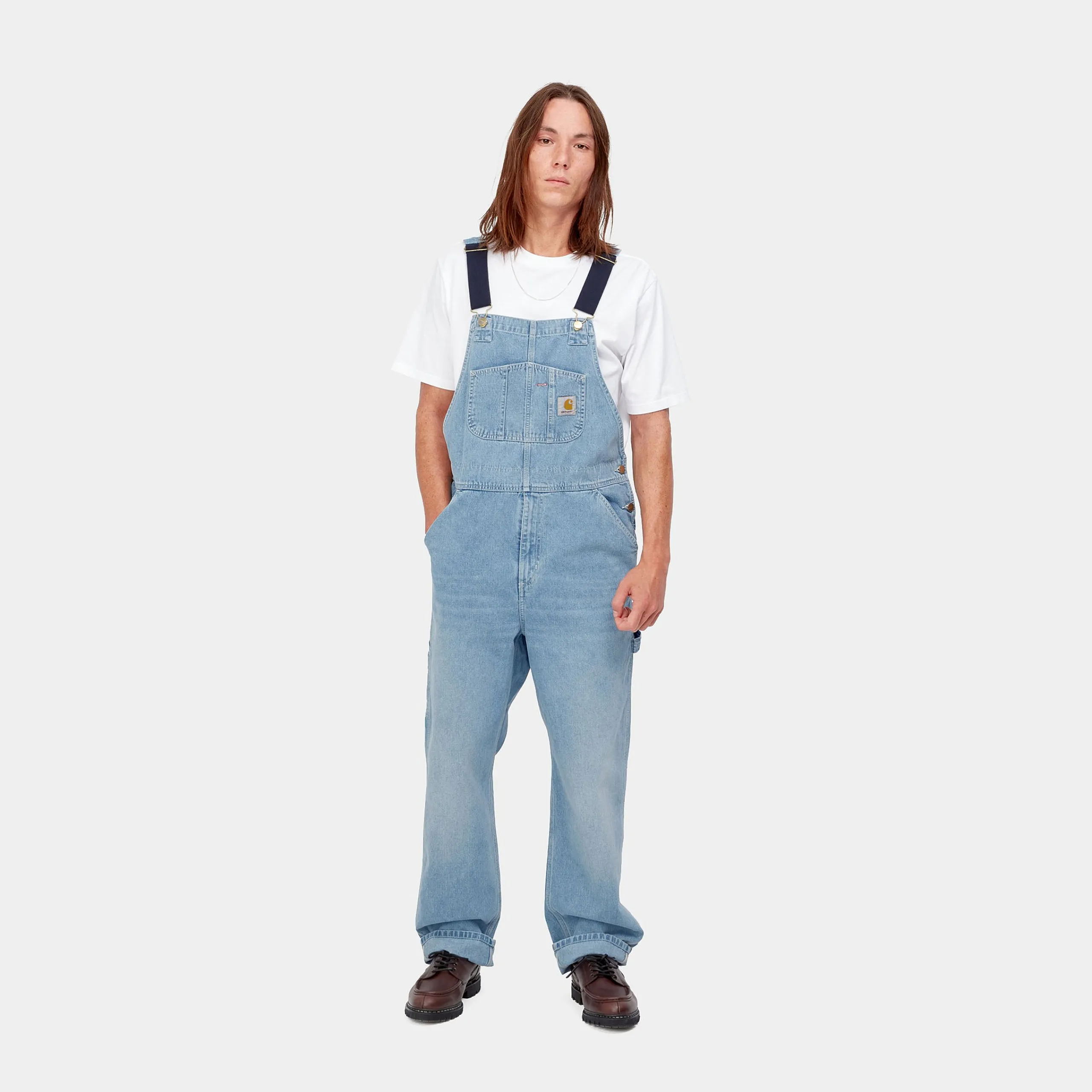Denim|Overalls>Carhartt WIP Bib Overall Blue