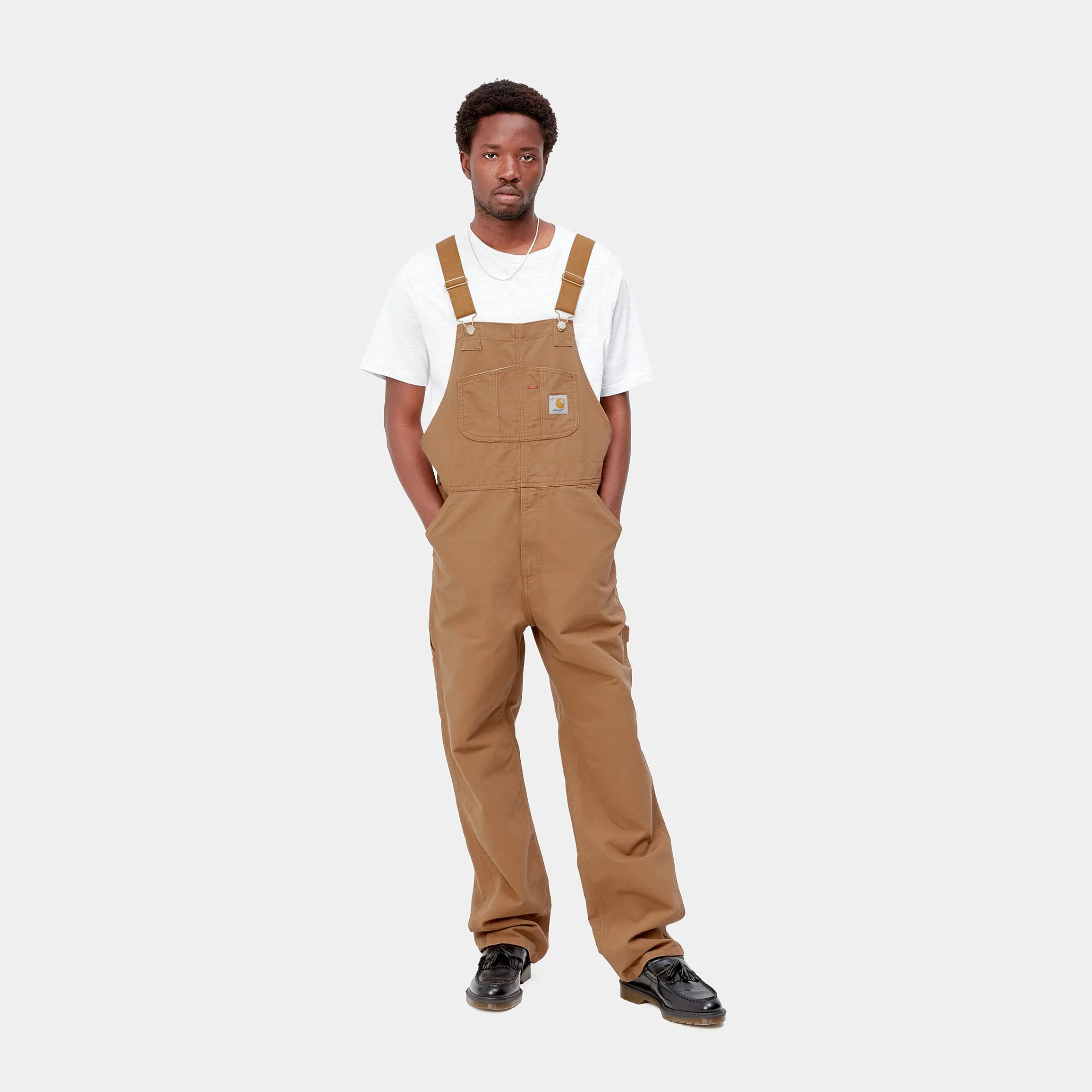 Overalls|Denim>Carhartt WIP Bib Overall Hamilton Brown