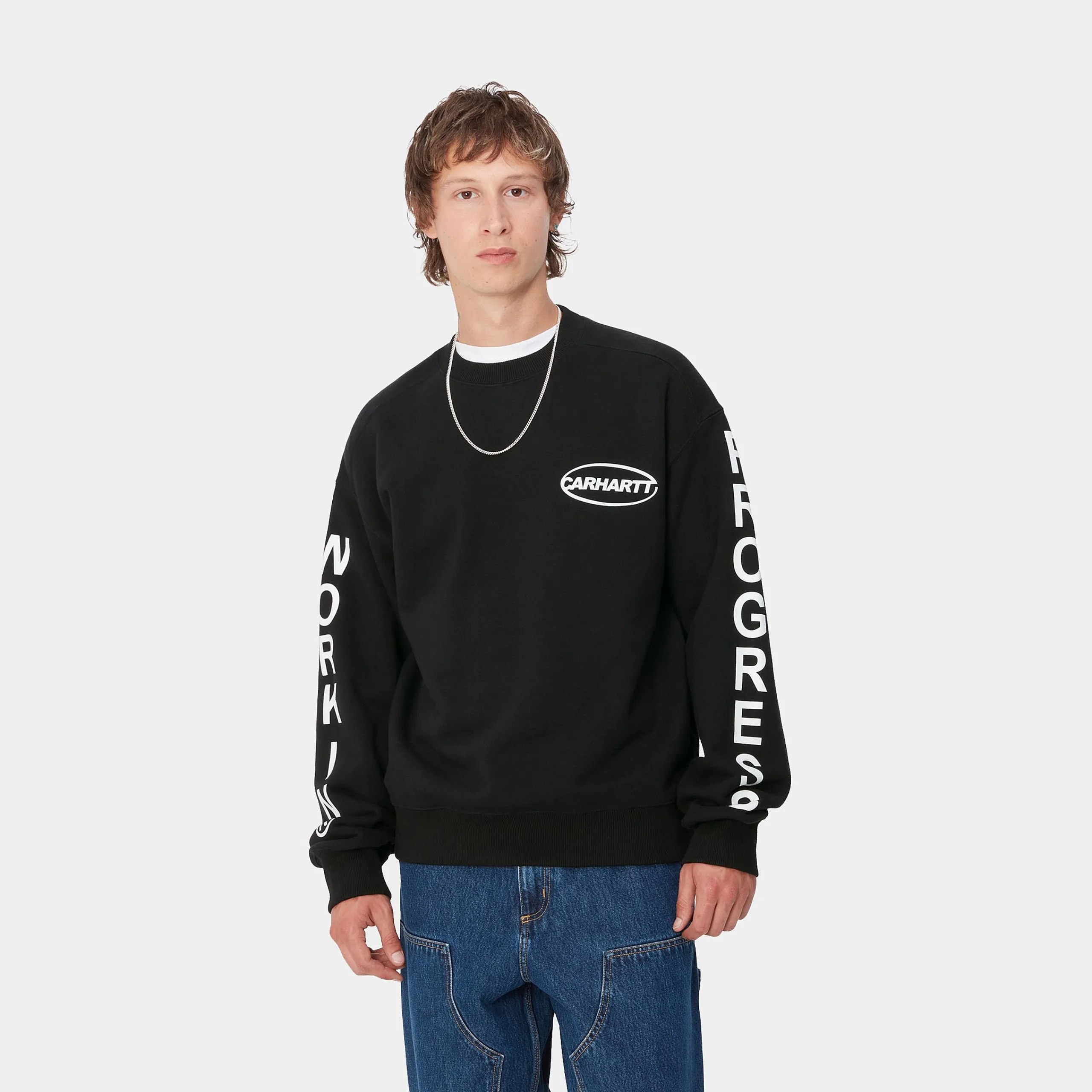 Sweats>Carhartt WIP Body Of Work Sweat Black / White
