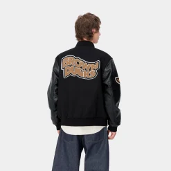 Jacken & Mäntel>Carhartt WIP Brown Ducks Bomber Black / Black