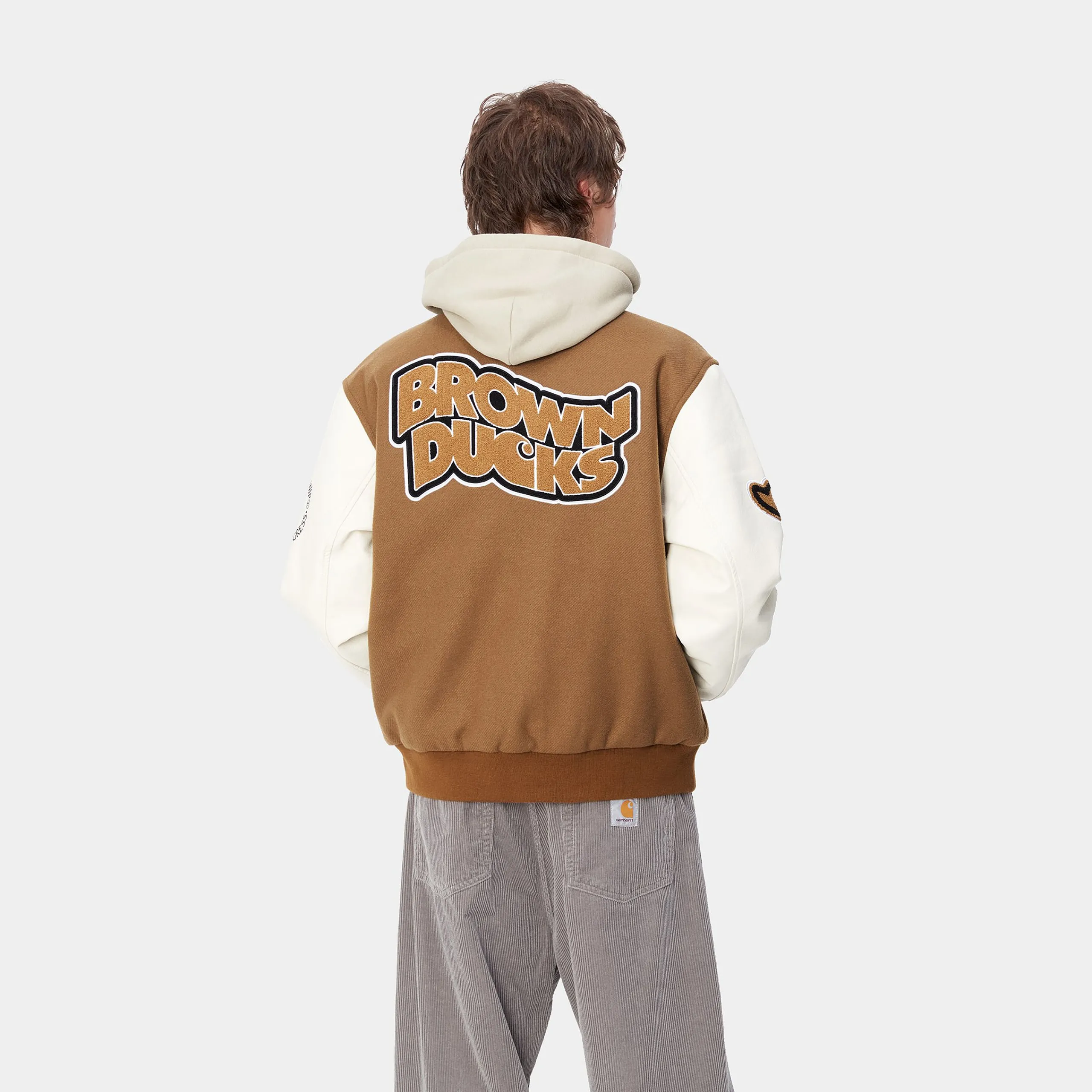 Jacken & Mäntel>Carhartt WIP Brown Ducks Bomber Hamilton Brown / Wax