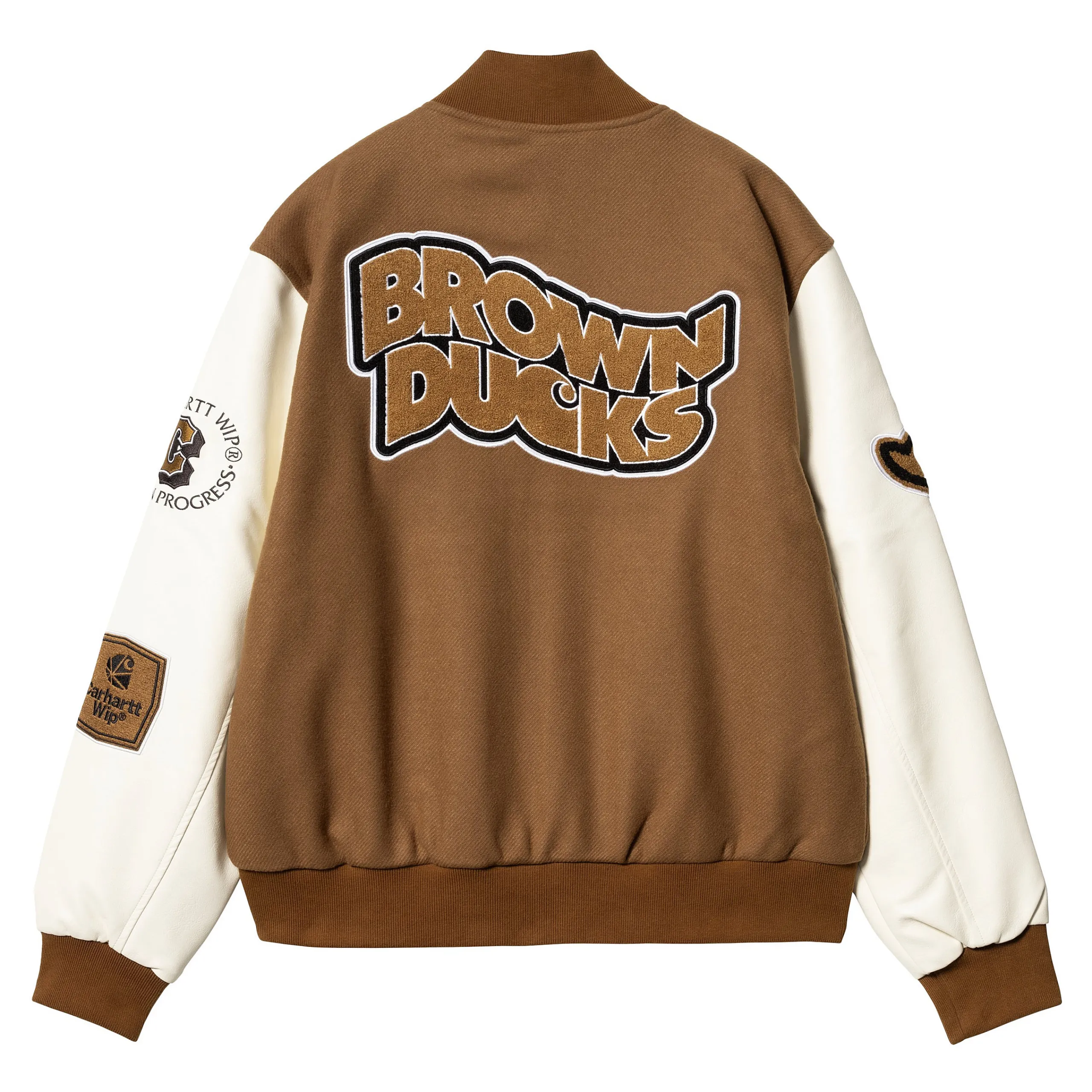 Jacken & Mäntel>Carhartt WIP Brown Ducks Bomber Hamilton Brown / Wax