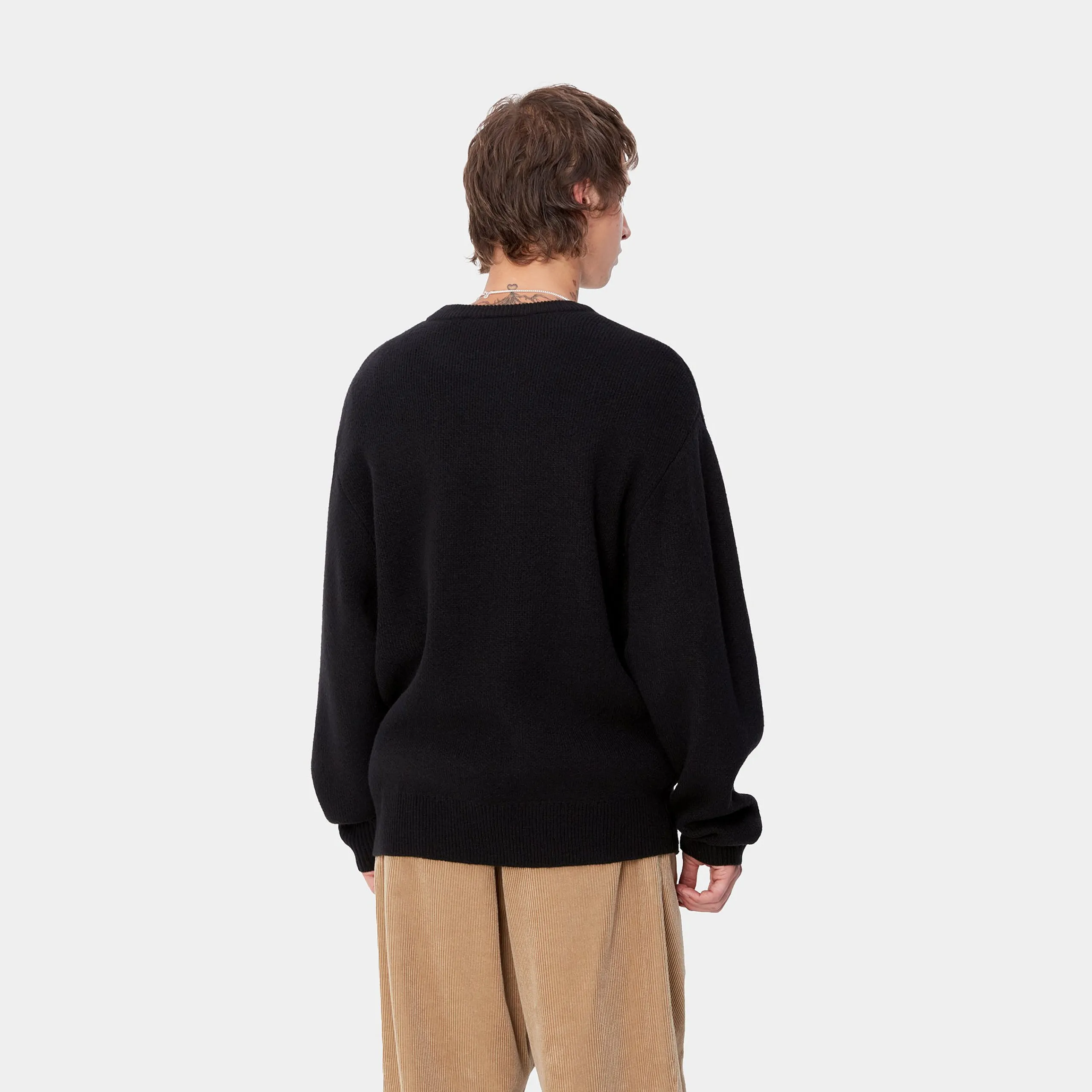 Strick>Carhartt WIP Brown Ducks Sweater Black