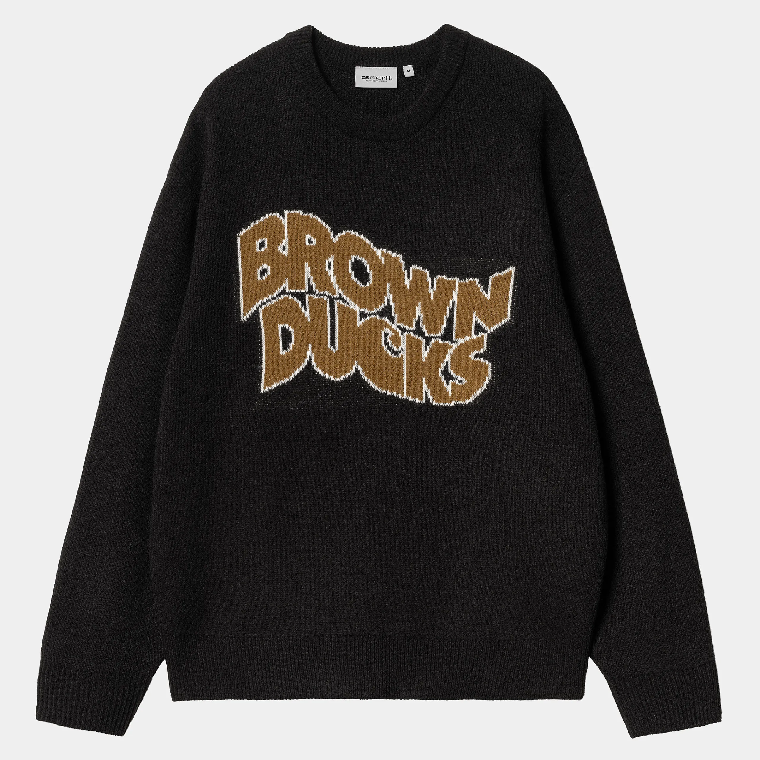 Strick>Carhartt WIP Brown Ducks Sweater Black