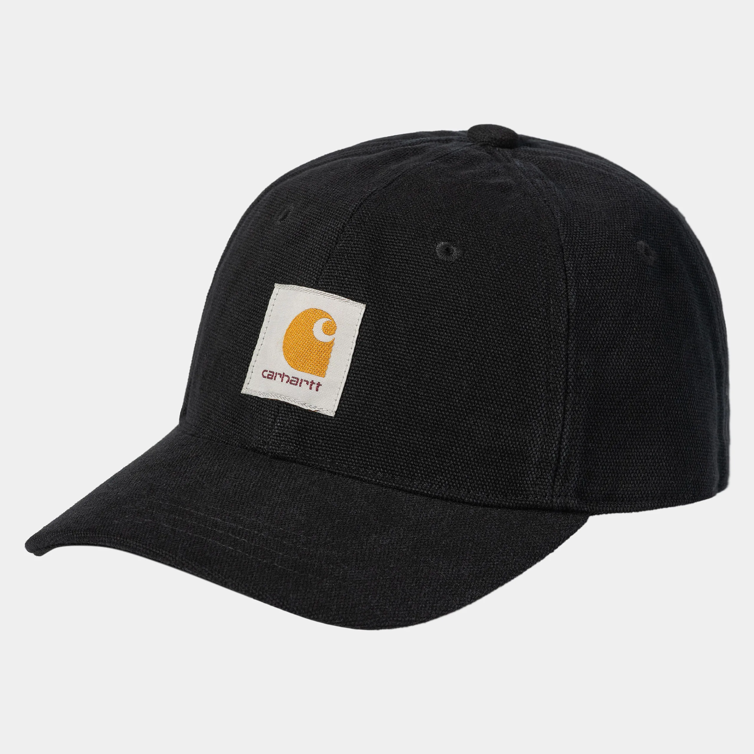 Accessoires|Accessoires>Carhartt WIP Canvas 6-Panel Cap Black/White