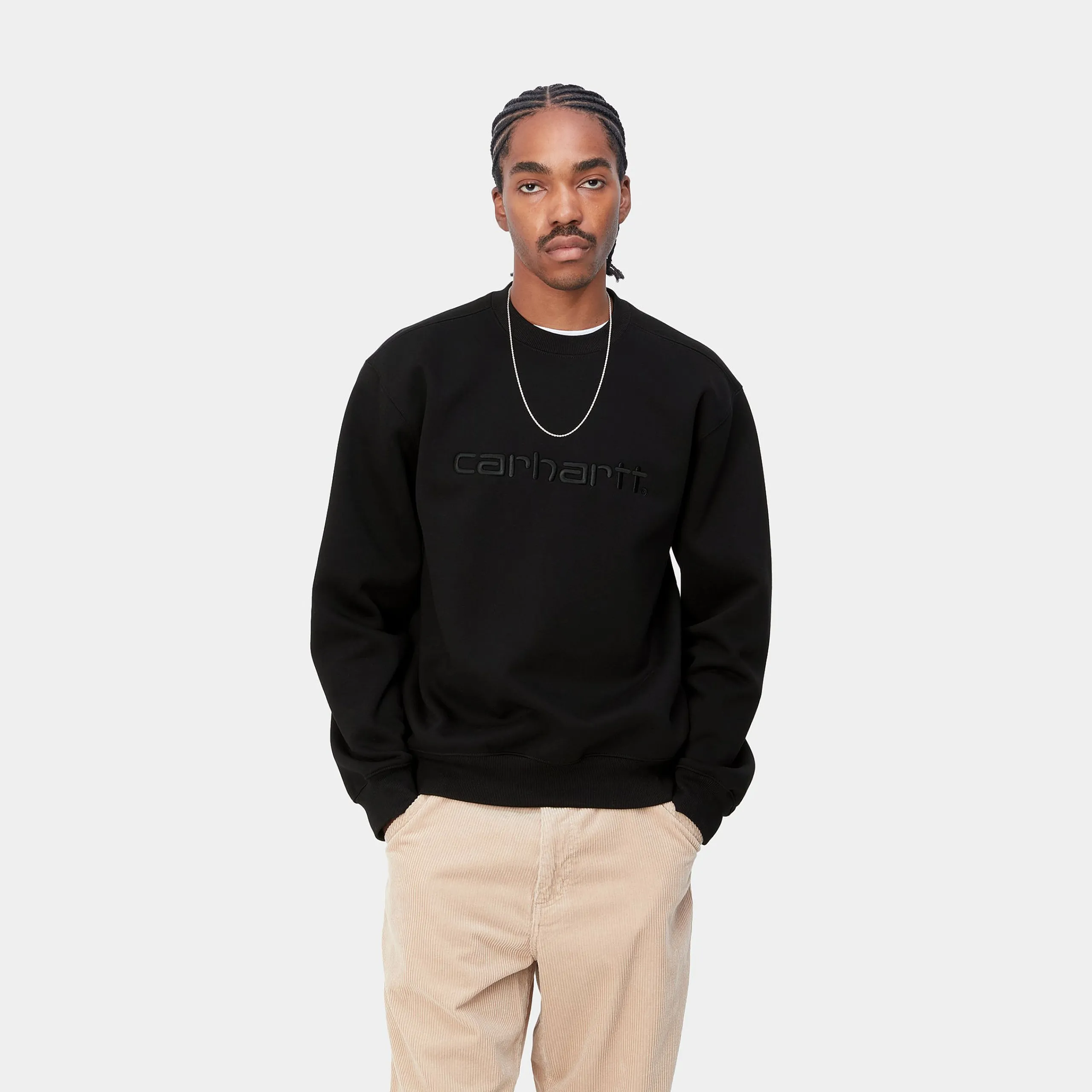 Sweats>Carhartt WIP Carhartt Sweatshirt Black / Black