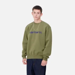 Sweats>Carhartt WIP Carhartt Sweatshirt Capulet / Aura