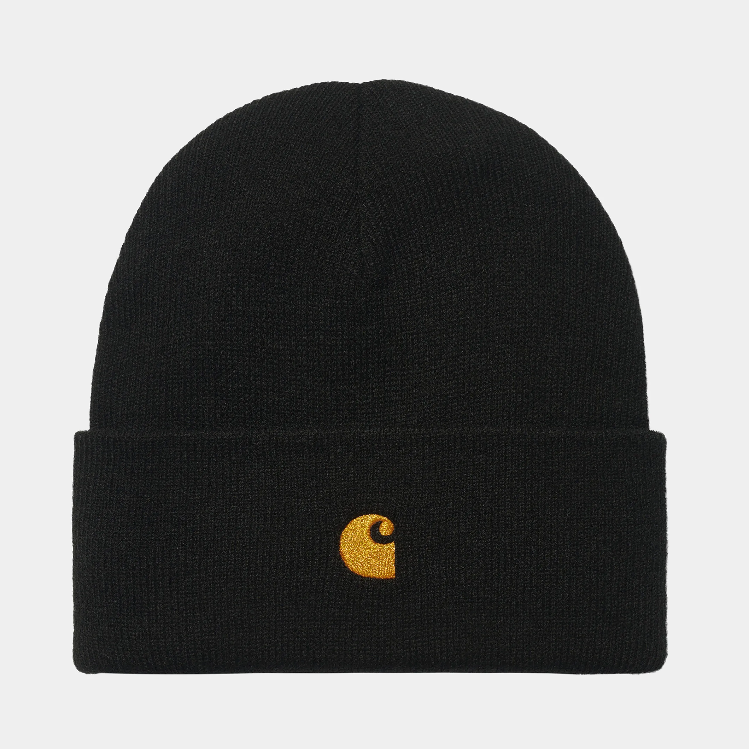 Accessoires|Accessoires>Carhartt WIP Chase Beanie Black / Gold