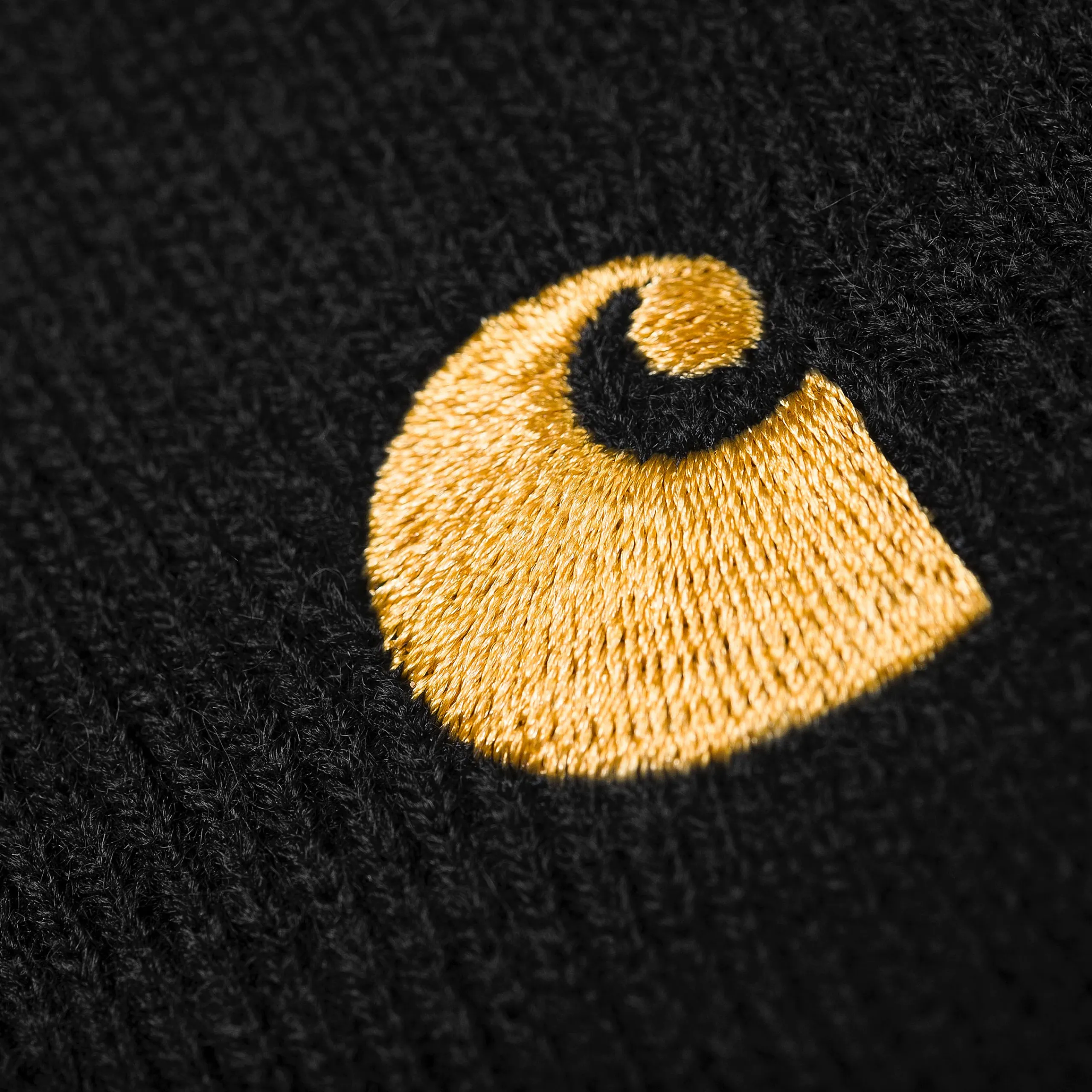 Accessoires|Accessoires>Carhartt WIP Chase Beanie Black / Gold