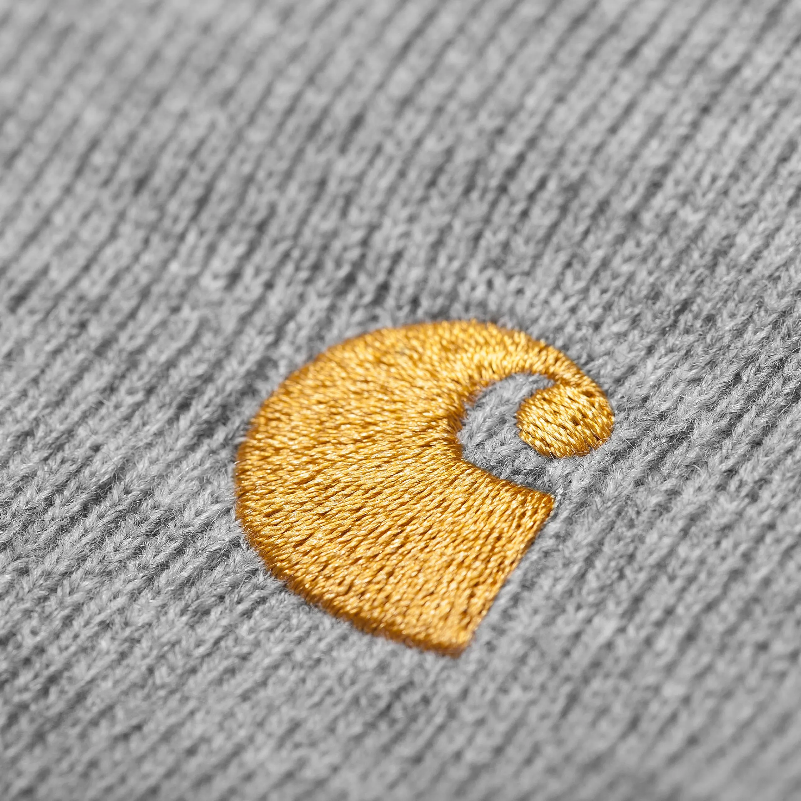 Accessoires|Accessoires>Carhartt WIP Chase Beanie Grey Heather / Gold