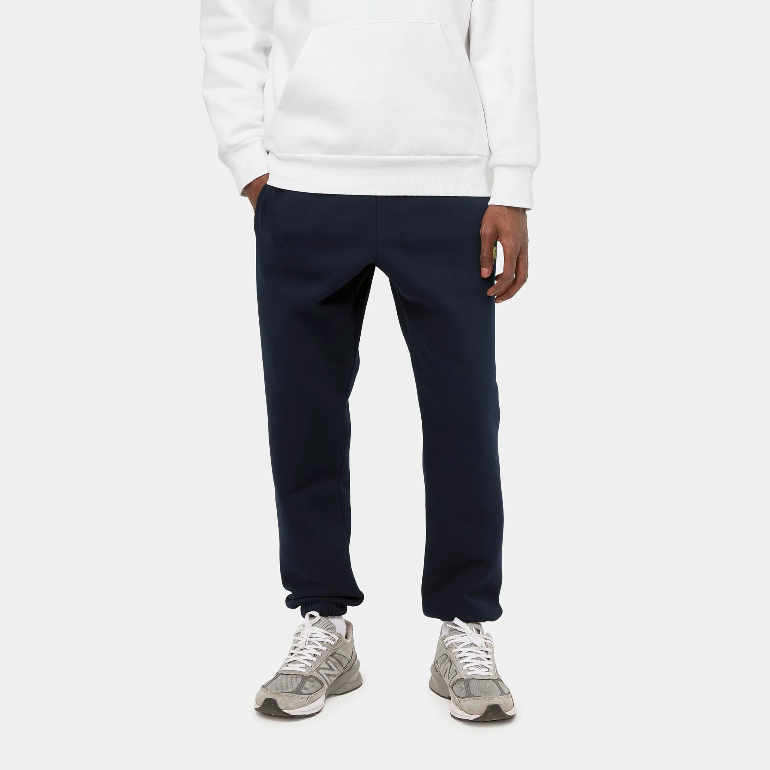Sweats|Hosen>Carhartt WIP Chase Sweat Pant Dark Navy / Gold