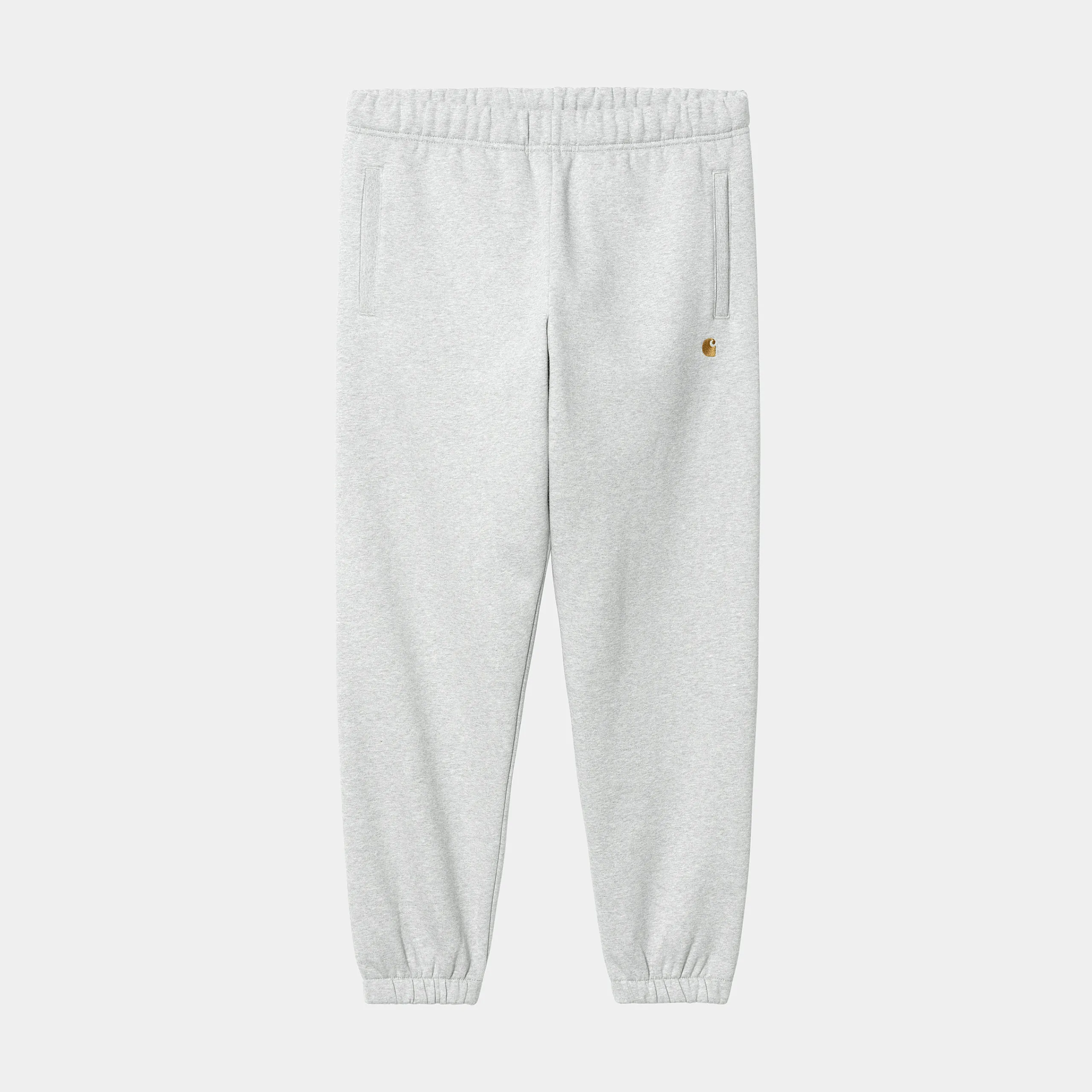 Sweats|Hosen>Carhartt WIP Chase Sweat Pant Ash Heather / Gold