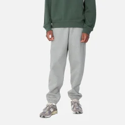 Sweats|Hosen>Carhartt WIP Chase Sweat Pant Grey Heather / Gold