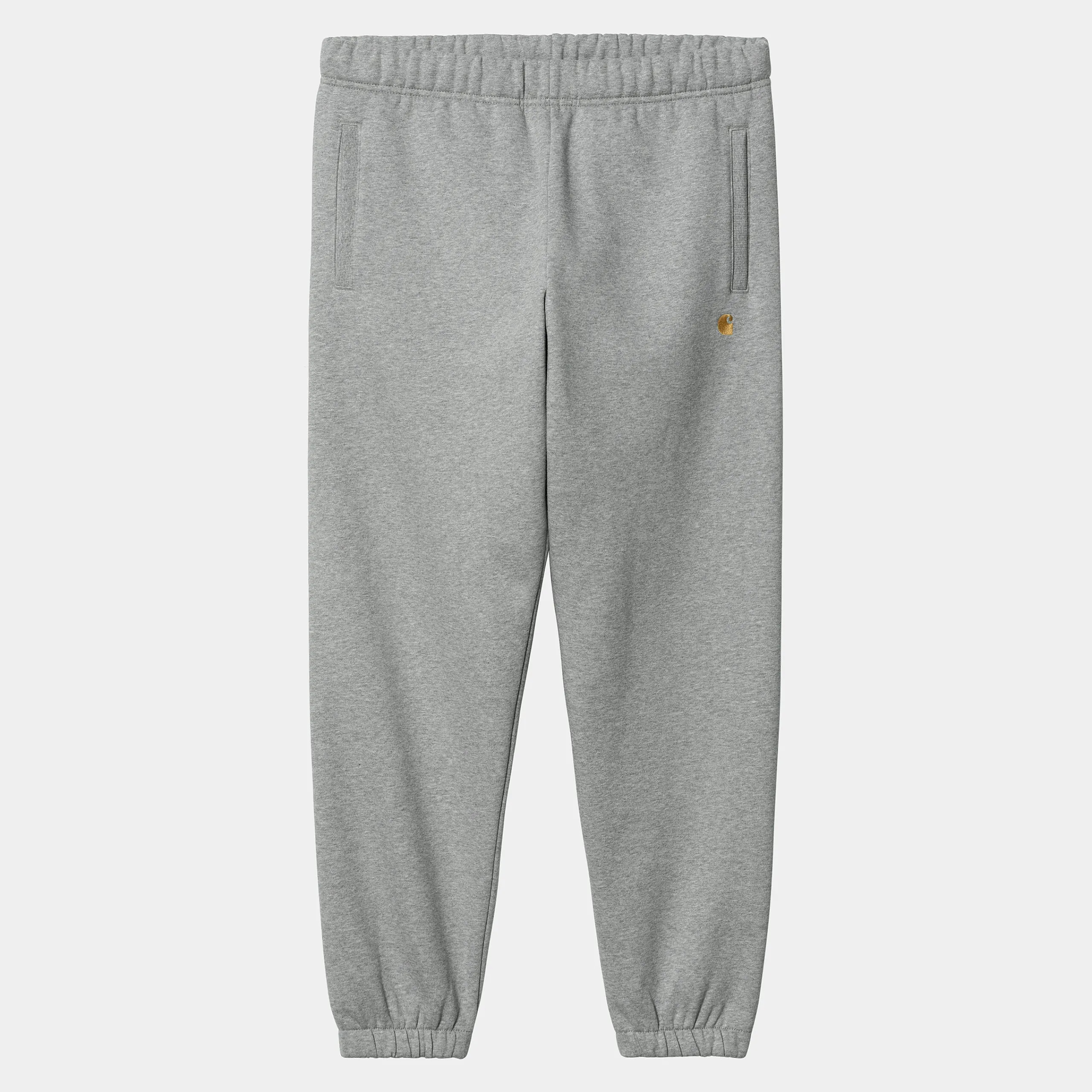 Sweats|Hosen>Carhartt WIP Chase Sweat Pant Grey Heather / Gold