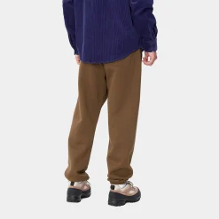 Sweats|Hosen>Carhartt WIP Chase Sweat Pant Chocolate / Gold